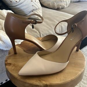 Coach Heels Two-Tone